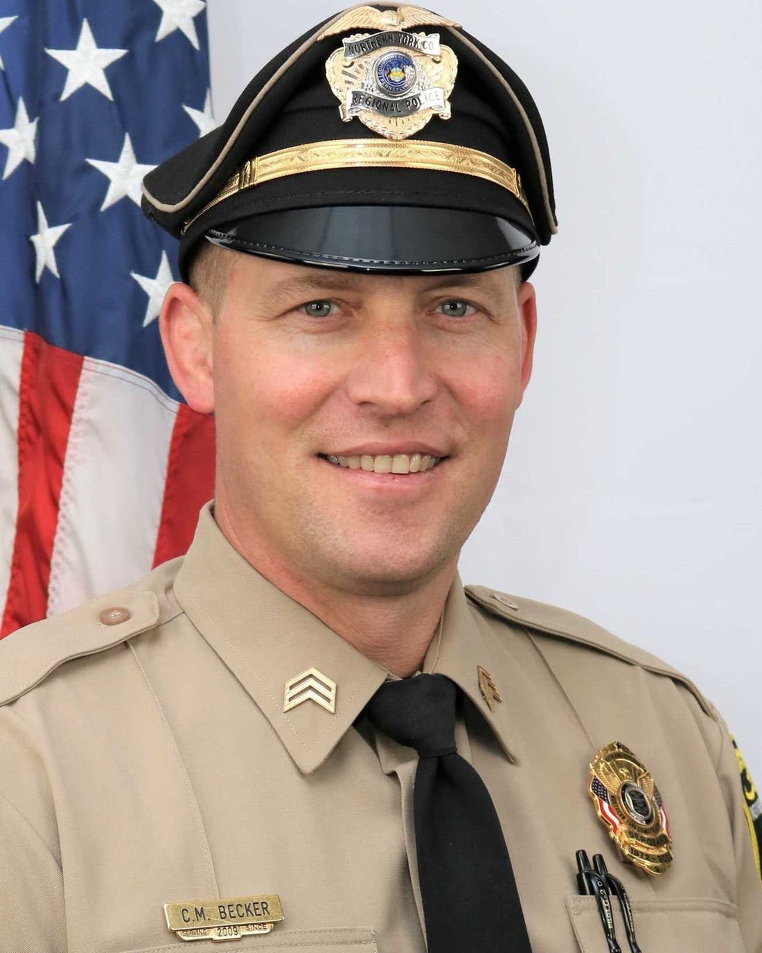 Detective Sergeant Cody Michael Becker - Northern York County Regional Police Department - Pennsylvania