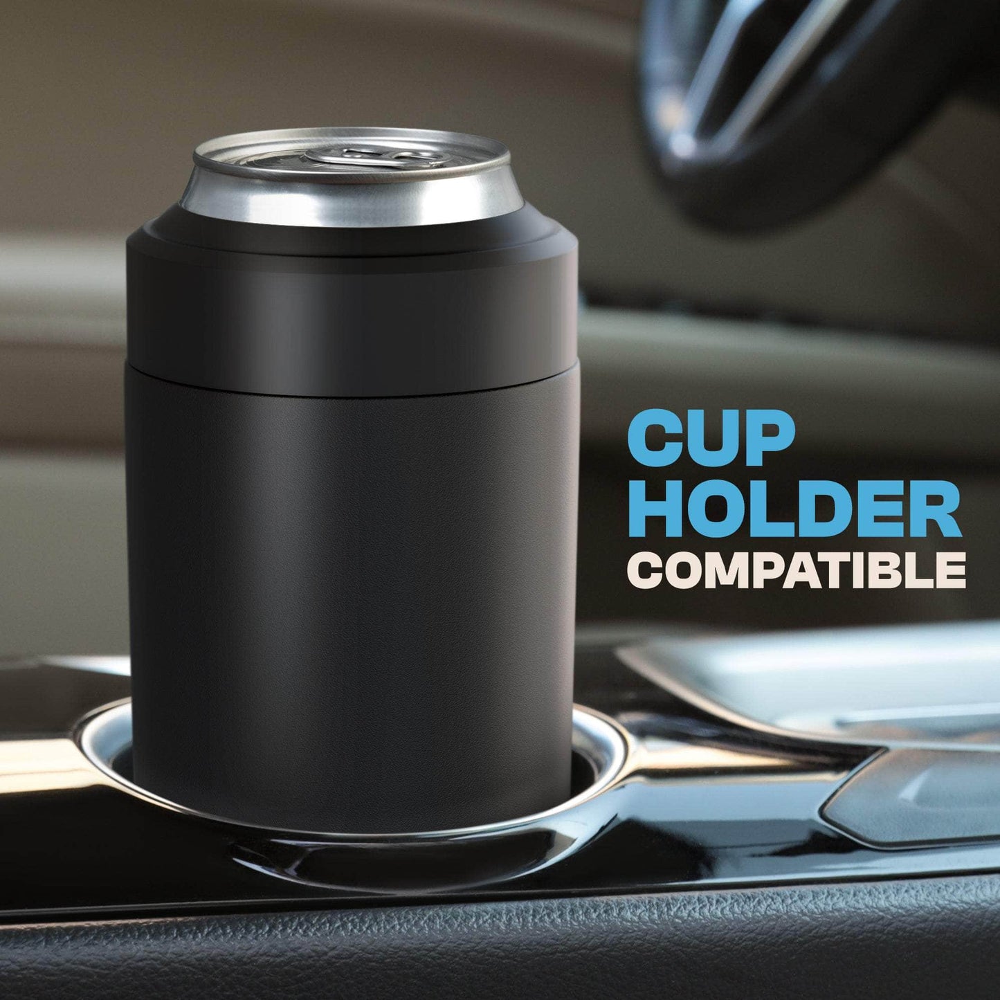 Frost Buddy Universal Buddy 2.0 Can Cooler - Camo Line Flag, Military, Army, US Navy, Marines, Air Force, Coast Guard, National Guard, USA