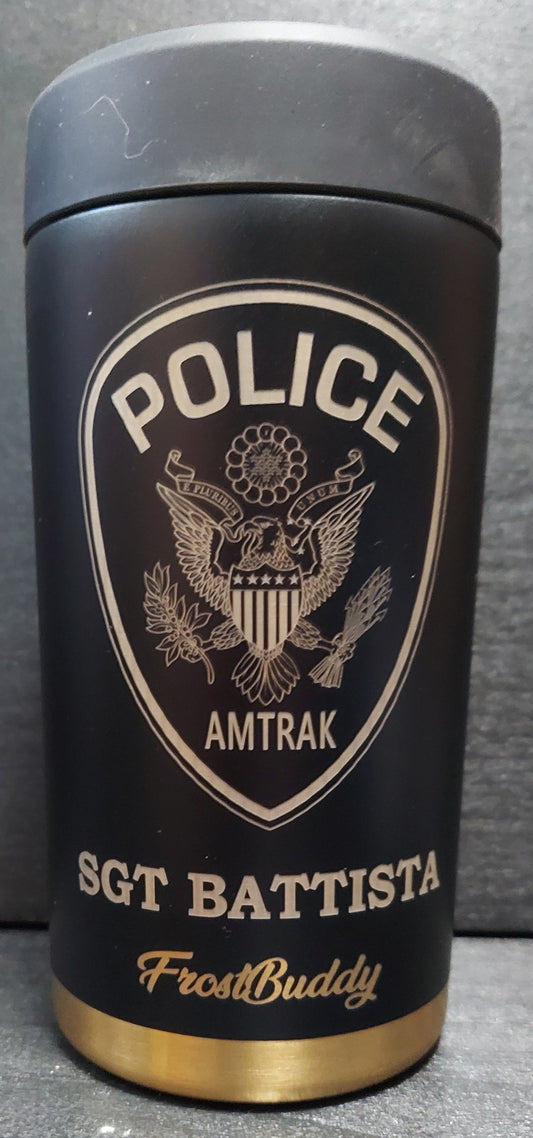 Custom engraved Frost Buddy - Texas Tea