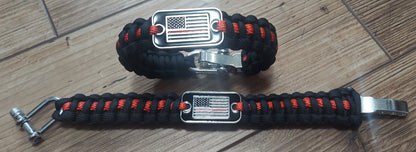 firefighter paracord bracelet