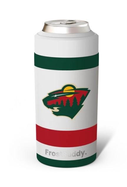 Frost Buddy Universal Buddy 2.0 Can Cooler - Minnesota Wild - NHL - Fits ALL 12 and 16 oz Cans and Bottles - Hockey Officially Licensed NHL