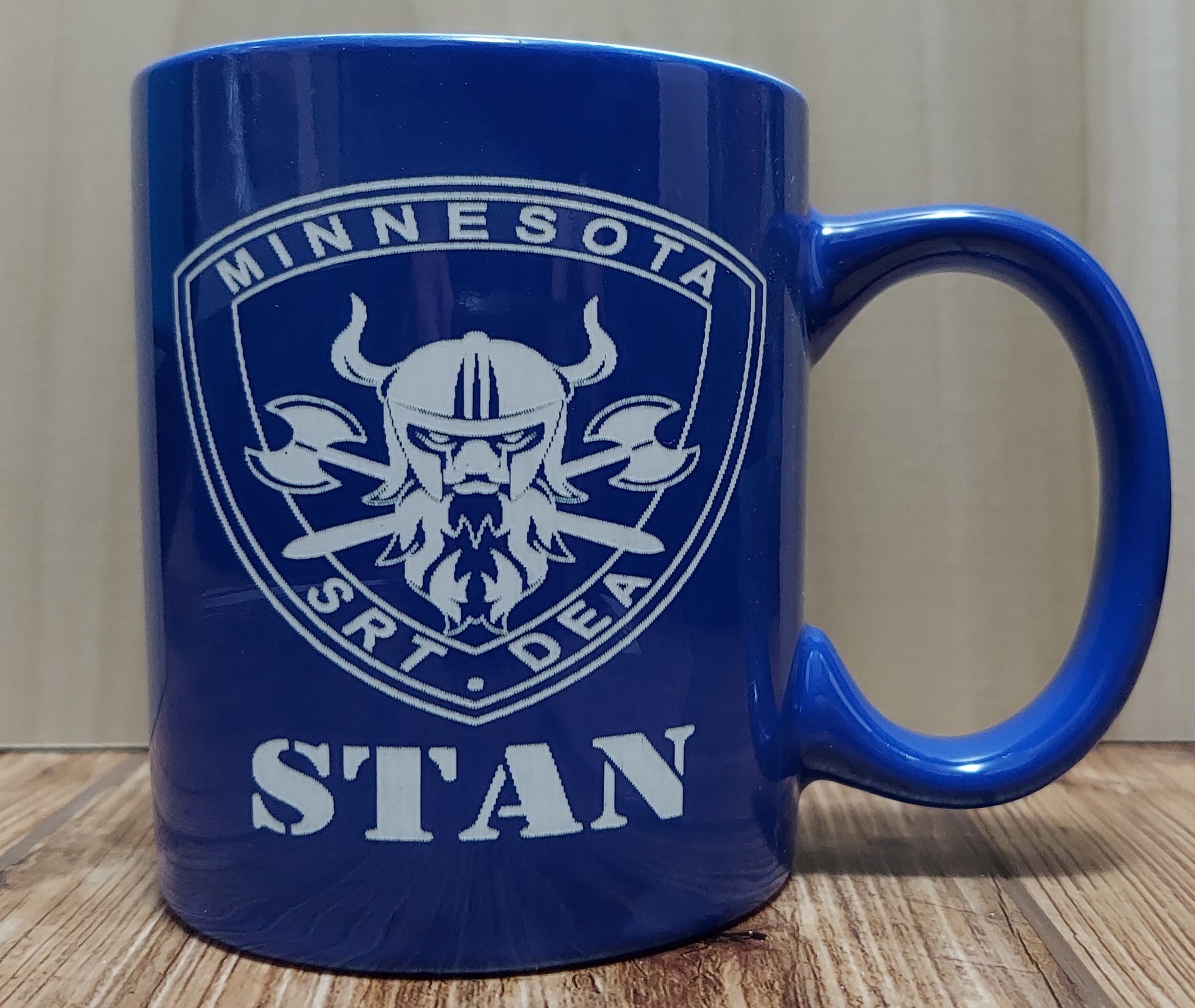 custom laser engraved ceramic coffee mug